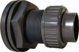 Georg Fischer Pvc Fittings 1 14 and Above -  Georg Fischer Upvc Tank Connector 610502 2 161050231