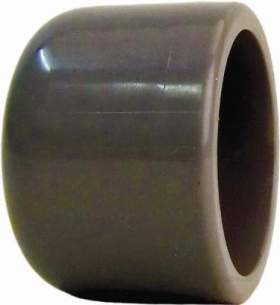 Georg Fischer Pvc Fittings 1 and Below -  Georg Fischer Upvc Plain Cap 219611 1/2 721961106