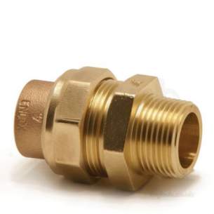 Yorkshire Endex End Feed Fittings -  Endex N69 28mm X 1 Inch Str Male Union