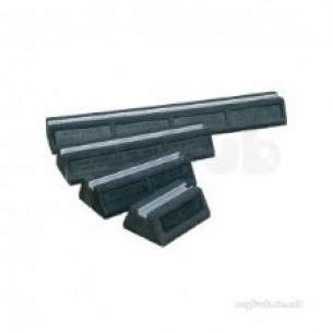 On Roof Support Systems -  Pump House Flexi Foot With Strut 400mm