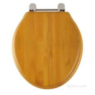 Roper Rhodes Toilet Seats -  Greenwich 8099 Toilet Seat A/pine-chrome