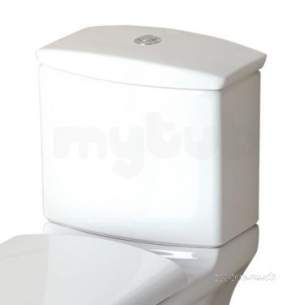 Eastbrook Sanitary Ware -  Pluton Cistern Inc Fittings White 83.0005