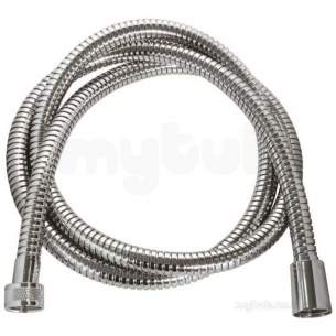 Delabie Showers -  Delabie Reinforced Metal Flexible Shower Hose Double Interlock L1.5m