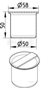 Blucher Socket Plug Type 844.000.050 S