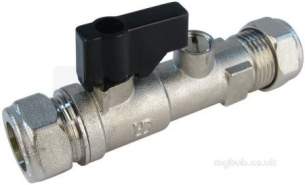 Firebird Boiler Spares -  Firebird Acccomdcv Isolating Valve 15mm