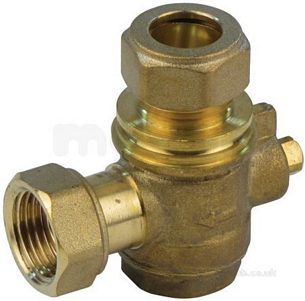 Broag Remeha -  Broag S62764 Tap Valve 15mm Mains Cold