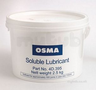 Osma Below Ground Drainage -  4d395 Osma 2.5kg Lubricant