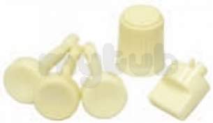 Stoves and Belling Cooker Spares -  Stoves Belling Timer Knob Set Wh.