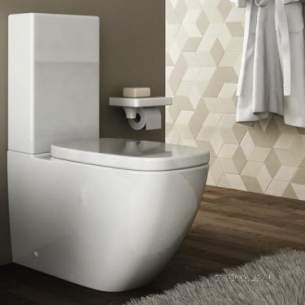 Eastbrook Sanitary Ware -  Novara Close Coupled Wc Pan White 85.0005