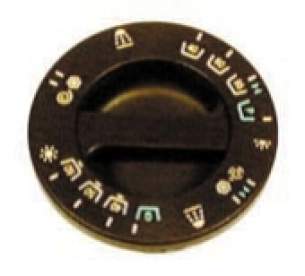 Indesit Domestic Spares -  Hotpoint 1600888 Timer Knob Brown