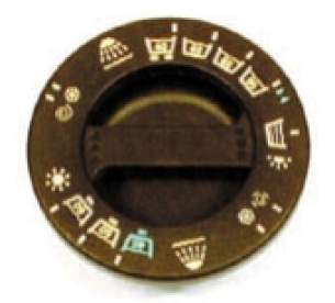 Indesit Domestic Spares -  Hotpoint 1600014 Timer Knob Brown Early