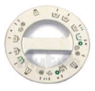 Indesit Domestic Spares -  Creda 1600091 Timer Knob 9536 White