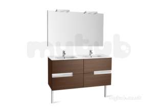 Roca Furniture and Vanity Basins -  Victoria-n Pack 1200mm 2d Grey 855840153