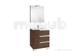 Roca Furniture and Vanity Basins -  Victoria-n Pack 600mm 3d Wenge 855849154