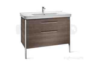 Roca Furniture and Vanity Basins -  Dama-n 850mm 2 Draw Base Unit Light Wood