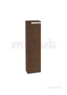 Roca Furniture and Vanity Basins -  Victoria-n Column 1100mm Right Hand Wenge