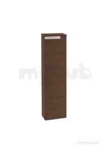 Roca Furniture and Vanity Basins -  Victoria-n Column 1100mm Left Hand Wenge