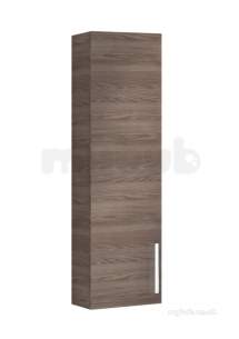 Roca Furniture and Vanity Basins -  Prisma 1200mm Column Unt Txt Ash And Gs Wh