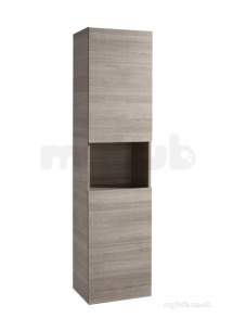 Roca Furniture and Vanity Basins -  Heima 1600mm Column Unit Dark Grey