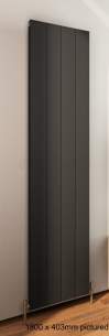 Eastbrook Towel Rails -  Vesima 1800 X 303 Aluminium Radiator Matt Anthracite 86.0081