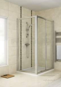 Trevi Shower Enclosures -  Is Connect Side Panel 900mm Sl/cl