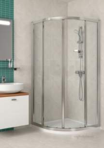 Trevi Shower Enclosures -  Is Connect Quadrant 900mm Sl/cl L6641va