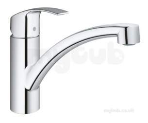 Grohe Tec Brassware -  Eurosmart 33281002 Low Spout Sink Mxr