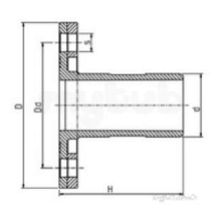 Plasson Fittings -  75 X 3 Inch Plasson Spig Fa Np16/10 7236