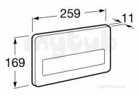 Roca Sanitaryware and Accessories -  Roca Pro Panel Pl3 Antivandal 890097104