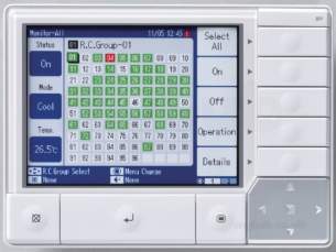 Fujitsu Vrf Systems -  Fujitsu Utydcgy Central Remote Vrf J-ii V-ii