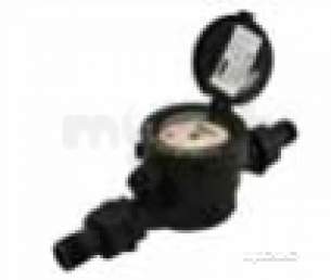 Plasson Fittings -  Plasson M-jet Meter Plastic 3/4 9010220