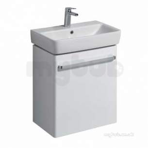 Twyford Galerie Plan Furniture -  E200 Unit For Washbasin 600x370mm White