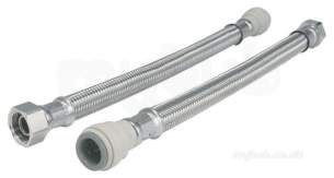John Guest Speedfit Pipe and Fittings -  Speedfit 1/2 Inch Bspx15mm Flexi Hose 150mm