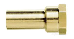 John Guest Speedfit Pipe and Fittings -  John Guest Speedfit Female Iron Brass Stem Adaptor 15x0.5 Inch