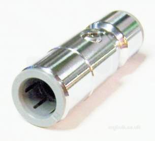 John Guest Speedfit Pipe and Fittings -  Speedfit 15mm Chrome Plated Service Valve 15hsv