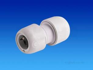 Hep2O Underfloor Heating Pipe and Fittings -  Hep2o Hd1 Straight Connector 22 Hd1/22w