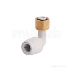 Hep2O Underfloor Heating Pipe and Fittings -  Hep2o Hd27 90d Bent Tap Connector 15x1/2