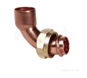 Ibp General Range Conex End Feed Fitting -  Ibp 607tc 15mm X 1/2 Inch Bent Tap Connector