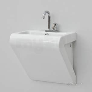 Piave 550mm Wall Hung Basin White 95.025