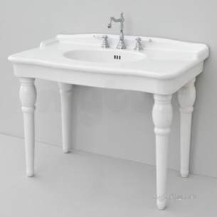 Eastbrook Sanitary Ware -  Fino 1120mm Console Basin White 95.057