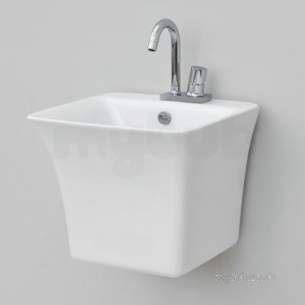 Eastbrook Sanitary Ware -  Conca Wall Hung/sit On Basin White 95.133