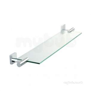 Roper Rhodes Accessories -  Roper Rhodes Glide 9512.02 Clear Glass Shelf