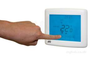 John Guest Underfloor Heating Components -  John Guest Speedfit Speedfit Jgstatplus Room Thermostat W/h Water