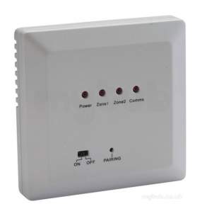 John Guest Underfloor Heating Components -  John Guest Jgwrc White Wireless 2 Zone Receiver