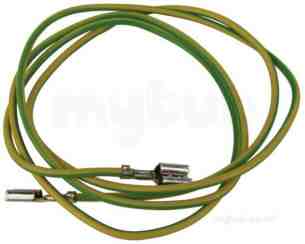 Vaillant Boiler Spares -  Vaillant 255400 Cable Earth Wire 700mm