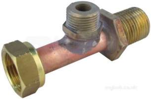 Ariston Boiler Spares -  Mts 995471 Pipe W/union