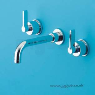 Ideal Standard Brassware -  Ideal Standard Silver E0064 3th W/m Basin Mixer Cp