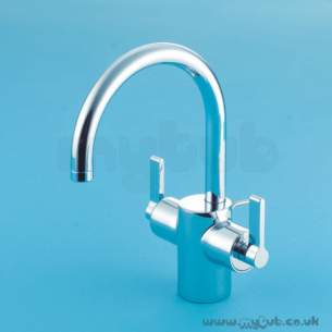 Ideal Standard Brassware -  Ideal Standard Silver E0065 Mono D/c Basin Mixer And Puw Cp