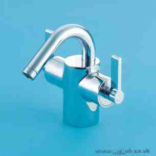 Ideal Standard Brassware -  Ideal Standard Silver E0073 Mono D/c Bidet Mixer And Puw Cp