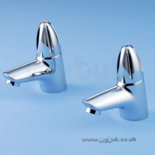 Ideal Standard Brassware -  Ideal Standard Ceraplan Duo B8256 Basin Pillars Cp